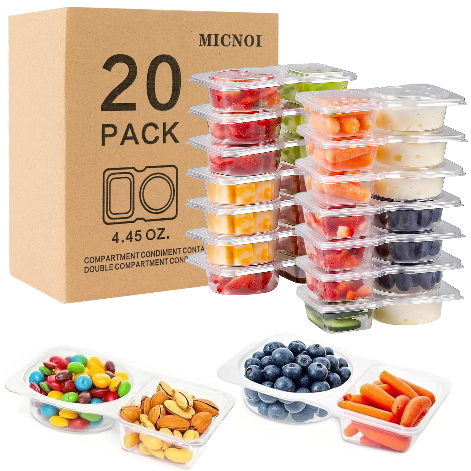 MICNOI Snack Pack Containers 场景图